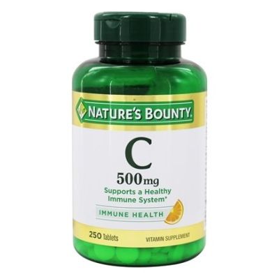 VITAMINE C|500mg BY NATURE'S BOUNTY - 250 TABLETS