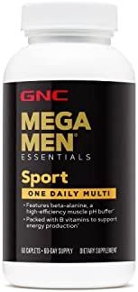 Multivitamine GNC MEGA MEN SPORT 60 capsules|COMPLEMENT ALIMENTAIRE