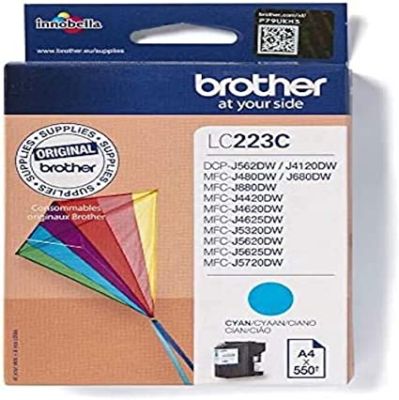 CARTOUCHE BROTHER LC-223C CYAN