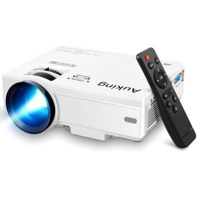 MINI PROJECTEUR HOME CINÉMA | FULL HD 1080P | HDMI, VGA, USB, AV | AUKING