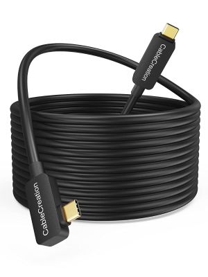 Câble fibre optique USB C 5 Mètres Compatible avec Oculus Quest 2