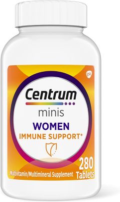 CENTRUM MINIS WOMEN - IMMUNE SUPPORT - 280 TABLETS | COMPLEMENT ALIMENTAIRE