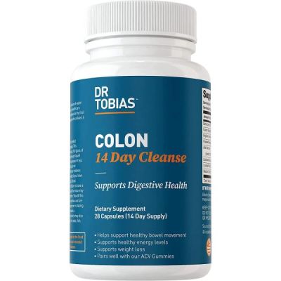 CURE DE DÉTOX DU COLON | soutient des mouvements intestinaux sains, Colon Cleanse Detox, formule nettoyante avancée avec fibres, herbes et probiotiques, 28 CAPS
