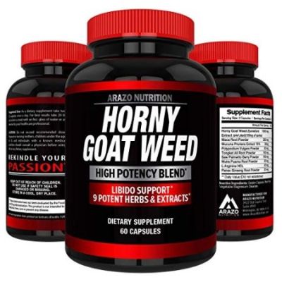 STIMULANT| Horny Goat Weed Extract For Men and Women – 100% Pure Complément Alimentaire 