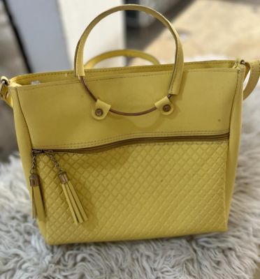 Sac bandoulière pour femme | Fashion Women's Bag | Couleur jaune moutarde