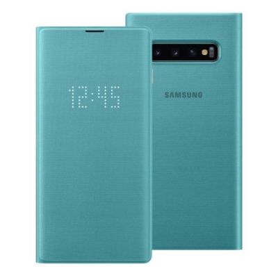 COQUE DE PROTECTION SAMSUNG GALAXY S10 (Led View Cover Green)