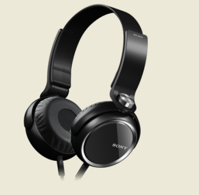 CASQUE D'ECOUTE SONY MDR XB400