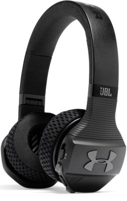 CASQUE JBL Under Armour Sport Wireless | SANS-FIL | Casque Bluetooth avec microphone pour le sport Casque sans fil IPX4 résistant à la transpiration, fonctionne avec Android et Apple iOS (Noir/gris)