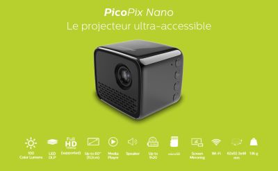 MINI VIDEOPROJECTEUR MOBILE PHILIPS PIXCO NANO PPX120/INT