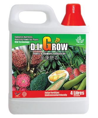 DI Grow 4L Engrais foliaire accélérateur de croissance pour vos plantes