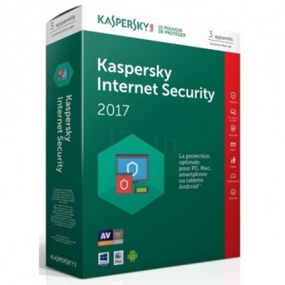 KASPERSKY INTERNET SECURITY ANTIVIRUS 2017 - 3 PC