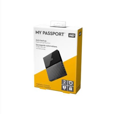 Disque Dur Externe WD - My Passport 2To - 2,5