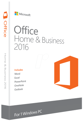MICROSOFT OFFICE HOME AND BUSINESS 2016 