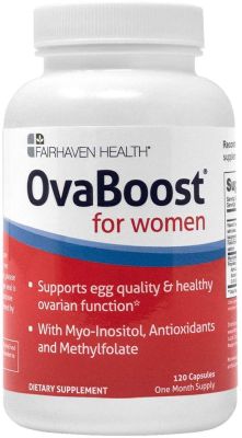 OVABOOST | Fertilité POUR FEMMES - Soutient l'ovulation, la qualité des œufs, l'équilibre hormonal, la régularité du cycle