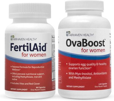 FertilAid & Ovaboost Pack pour FEMMES