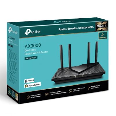 TP-LINK Routeur Wi-Fi 6 AX3000 ARCHER AX55