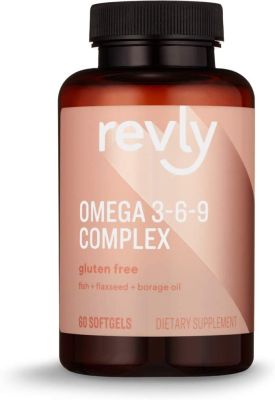 OMEGA 3-6-9 Complex of Fish, Flaxseed and Borage Oil 
