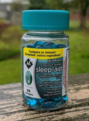Aide au sommeil | CONTRE INSOMNIE de force maximale Member's Mark SLEEP AID - 96 SoftGels
