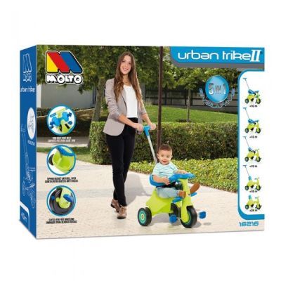 Enfant|Tricycle pour Enfants Molto Urban Trike II City 5 en 1 10M+