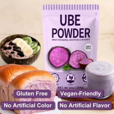 HAVNDRAE Poudre d’Ube 283 g – Poudre d’Igname Violette pour Pâtisserie et Boissons