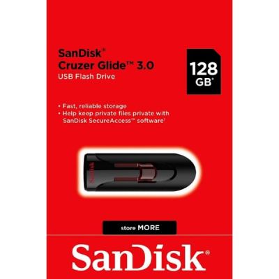 CLE USB SANDISK CRUZER GLIDE USB 3.2 128GB