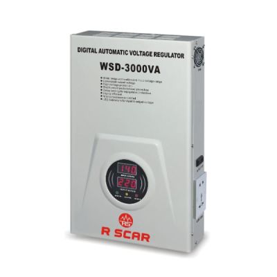 REGULATEUR DE TENSION MURAL R-SCAR 3000VA