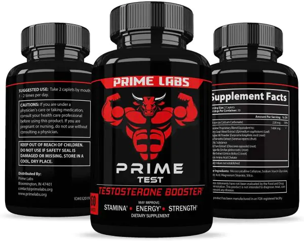 Booster De Testostérone Naturel Balincer - Extrait Plantes (Ashwagandha, Ginseng) - 30/60/120 Capsules - Vegan