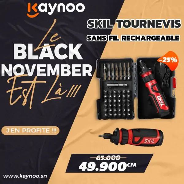 Tournevis électrique Sans Fil 4V Avec 4 Têtes - Idéal Bricolage Et Réparations - 8