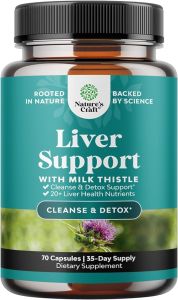 Liver Support|Formule de nettoyage, de désintoxication et de réparation du foie – Supplément de soutien du foie