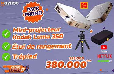 Pack promo Mini Projecteur KODAK Luma 350